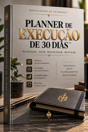 Capa de Planner de Execução de 30 Dias™