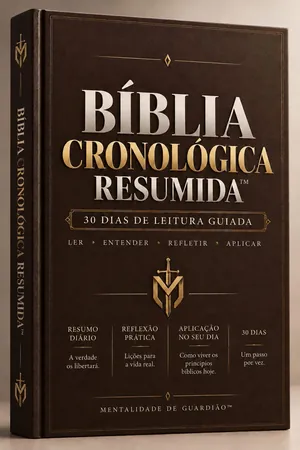 Capa de Bíblia Cronológica Resumida™
