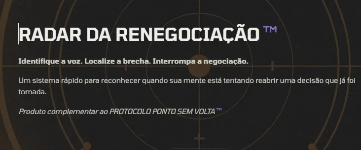 Radar da Renegociação™ — bônus incluído