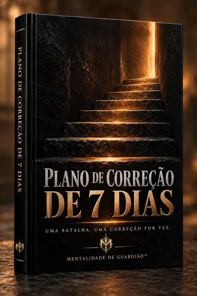 Capa de Plano de Correção de 7 Dias