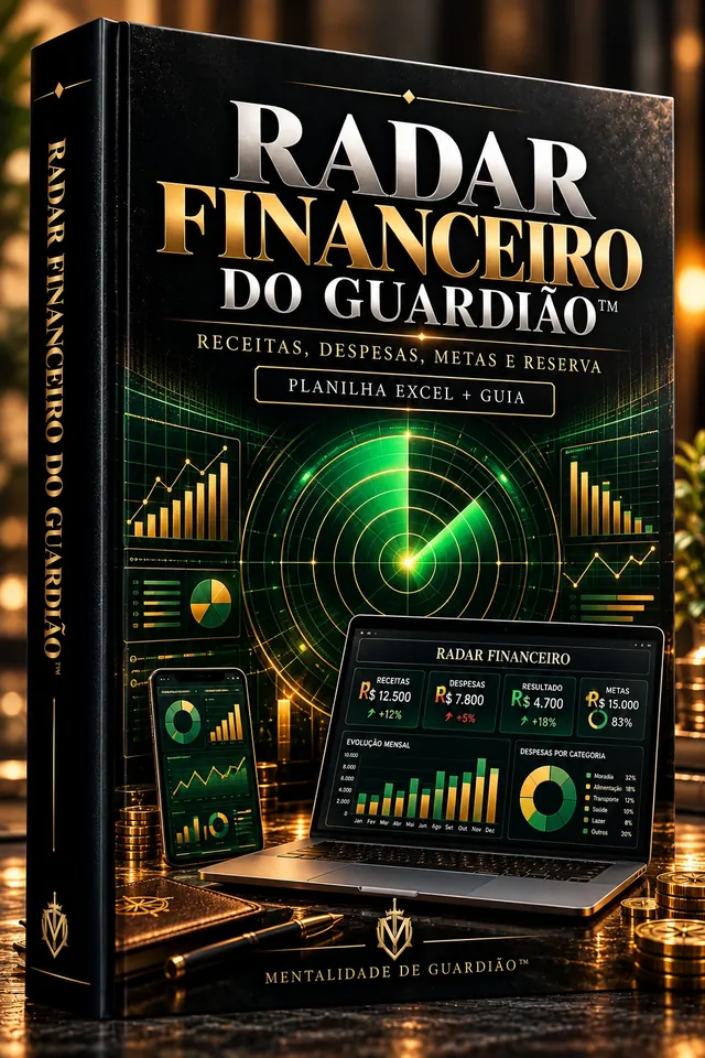 Capa de Radar Financeiro do Guardião™